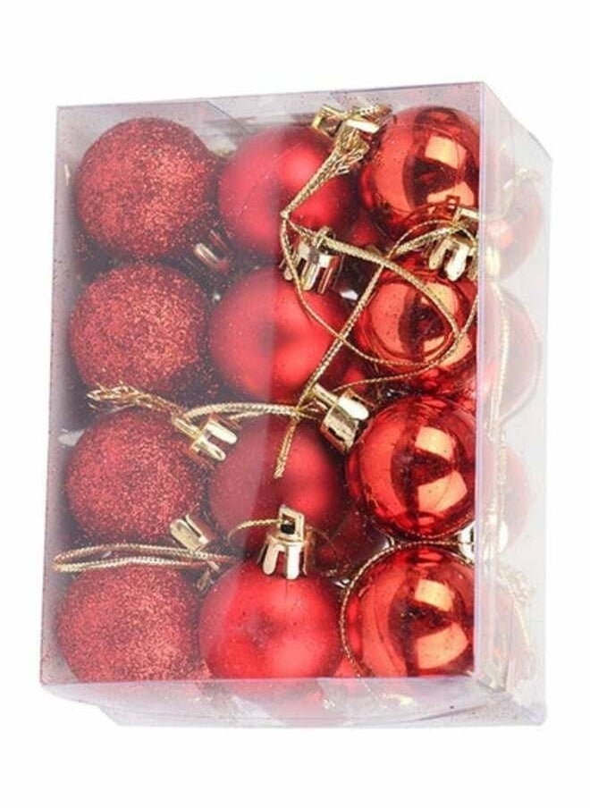 Christmas Tree Decorations Baubles Party Wedding Ornament Christmas Ball 24Pcs