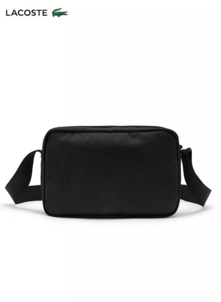 Lacoste Basic Messenger Bag Black