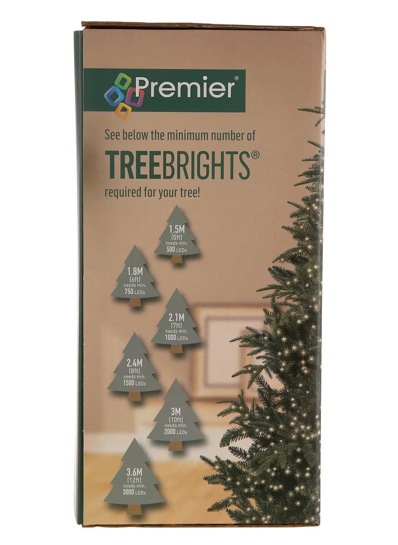 Tree Lights 1500 LED Light with Timer (37.5 m, Warm White)