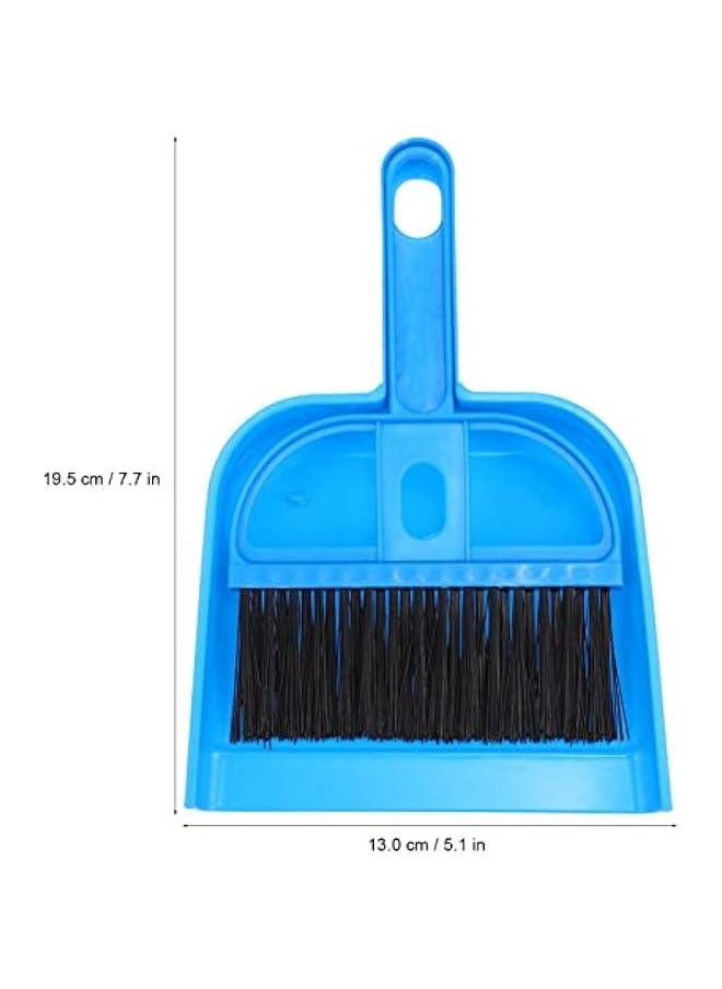 3 Pack Mini Hand Broom and Dustpan Set Small Dustpan and Brush,Small Hand broom and Dustpan Set Portable Cleaning Brush and Dustpan Combo, Cleaning Tool for Countertop, Key Board and Animal Waste