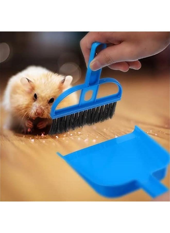 3 Pack Mini Hand Broom and Dustpan Set Small Dustpan and Brush,Small Hand broom and Dustpan Set Portable Cleaning Brush and Dustpan Combo, Cleaning Tool for Countertop, Key Board and Animal Waste