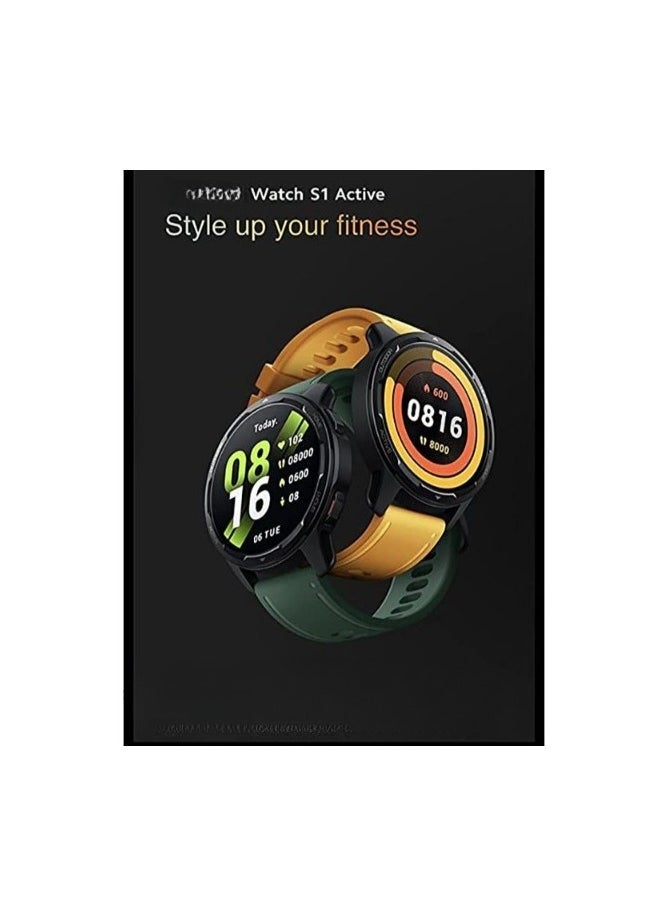 S1 Active Smart Watch 1.43 Inch Touch Screen AMOLED Display, 117 Fitness Modes, 200+ Watch Faces