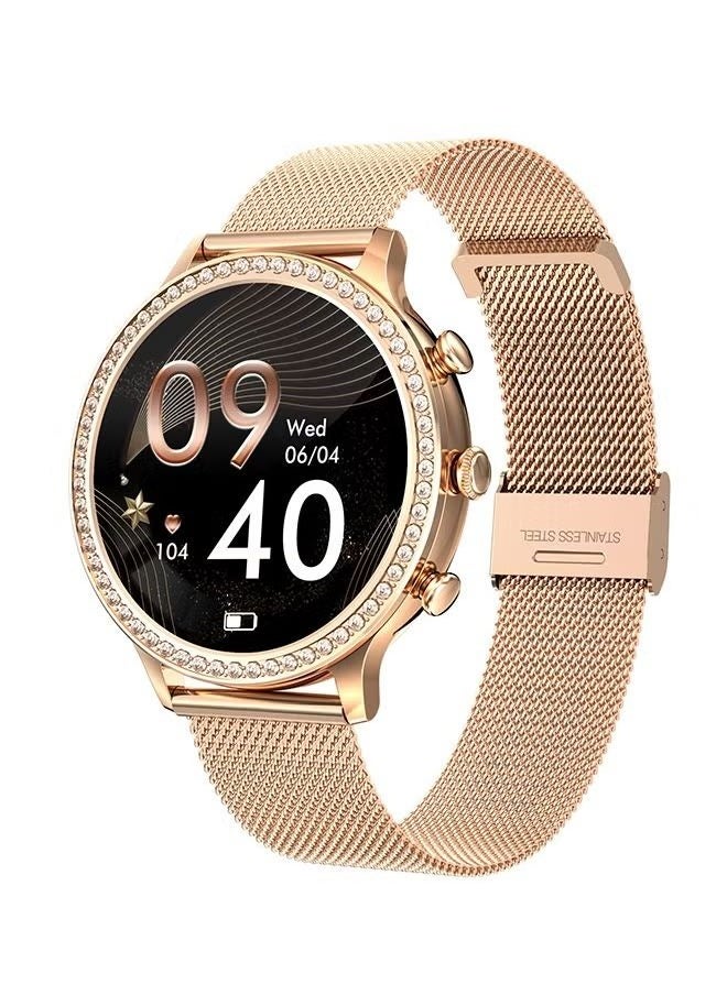 Women's smart watch (answer/make calls) smartwatch for Android phones and iOS 1.32