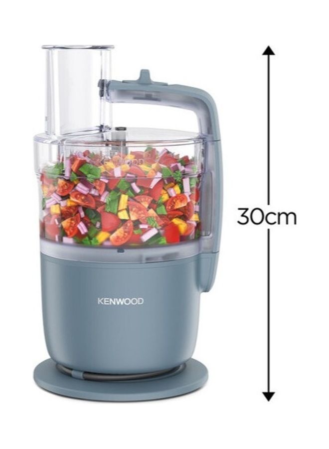 Compact Food Processor 1.3 L 650 W FDP22.130GY Grey