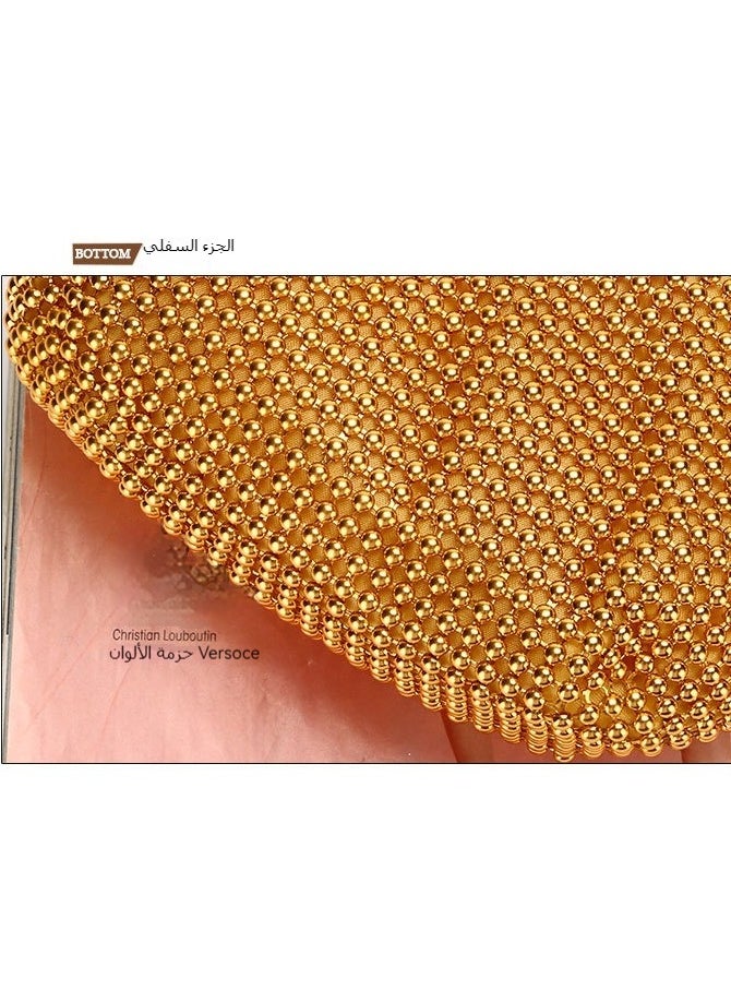 Elegant Evening Clutch Bag, Satin Diamante Handbag for Ladies, Party Handbag