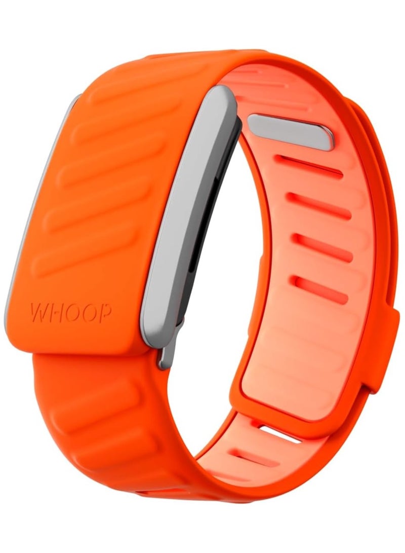 SportFlex Wrist Band, Soft-Touch Silicone, Waterproof and Sweatproof, 4.0 Compatible Orange Surge