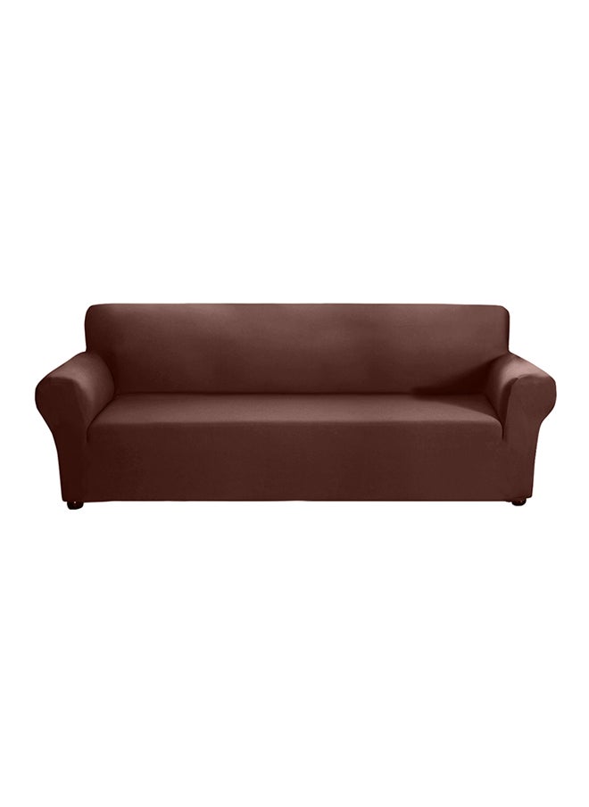 Anti-Slip Soft Sofa Cover Light Coffee 28x5x23cm