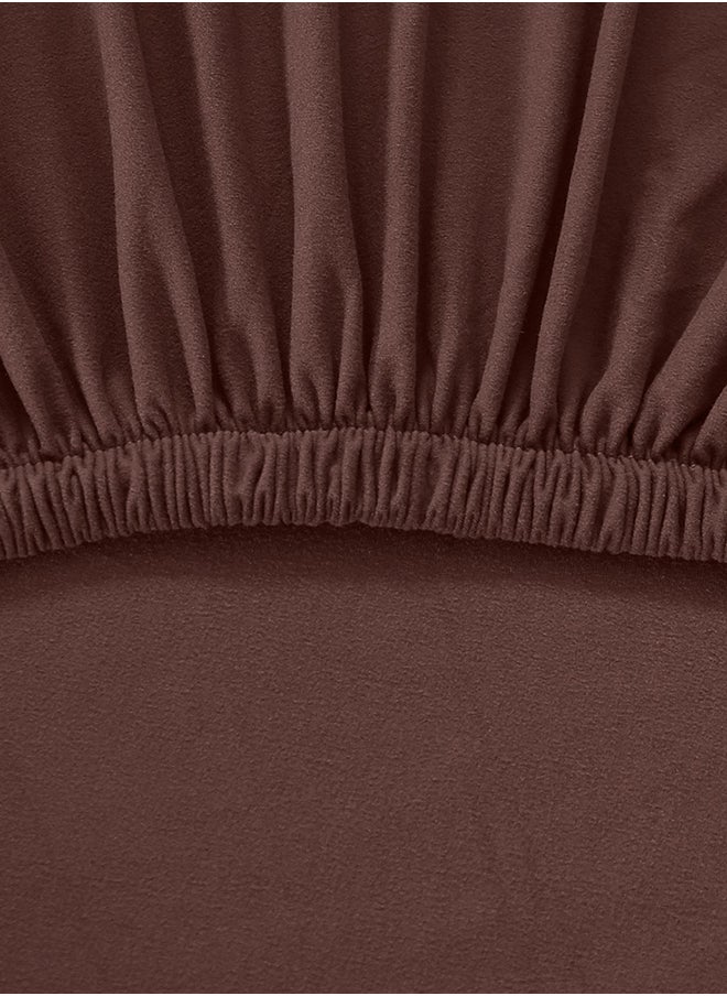 Anti-Slip Soft Sofa Cover Light Coffee 28x5x23cm