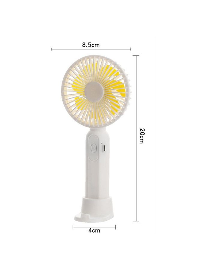 M9 Handheld Mini Fan Outdoor USB Charging Desktop Fan 800mAh(Green)