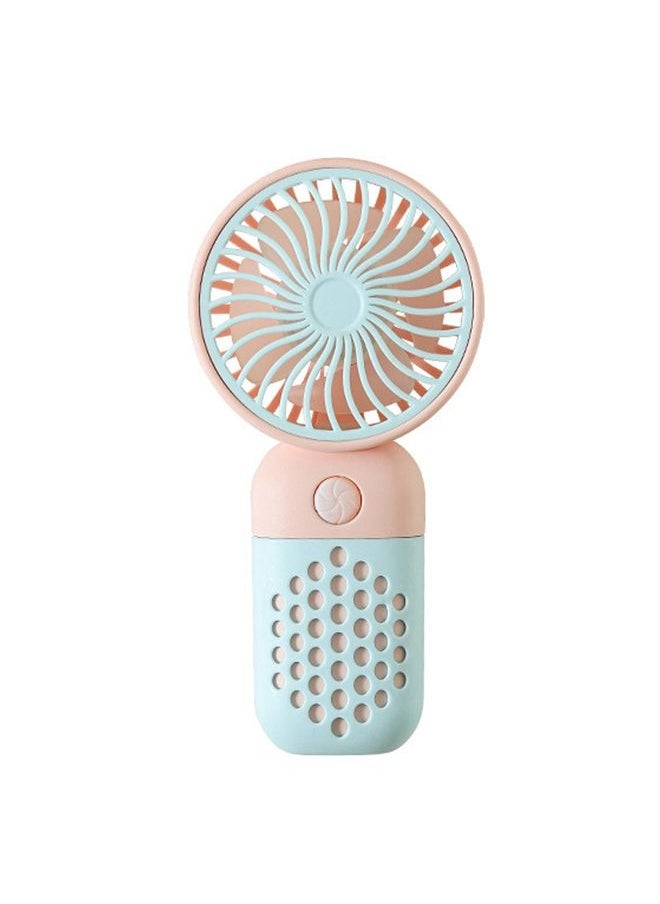 Z8 Handheld Cute Mini USB Fan Portable Dormitory Desktop Fan(Pink)