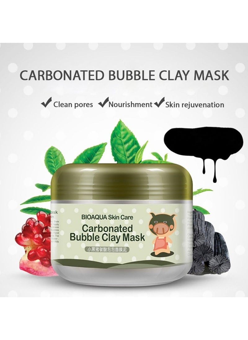 Bubble clay mask