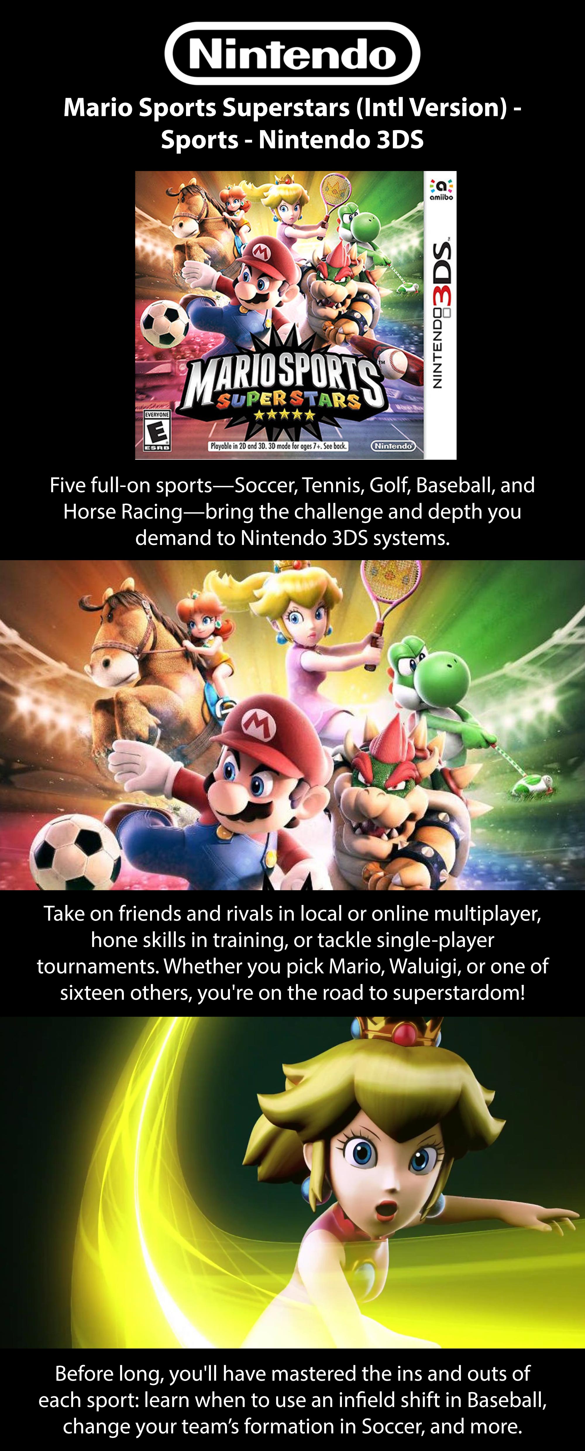 Mario Sports Superstars (Intl Version) - Sports - Nintendo 3DS