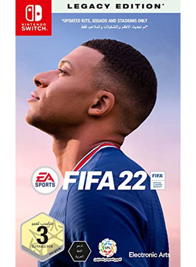 FIFA 22 - English/Arabic - (UAE Version) - Sports - Nintendo Switch