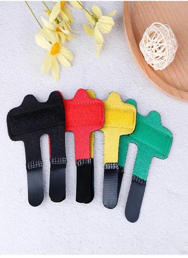 Finger Splints Brace for Trigger Finger Pain Relief Finger Stabilizer for Mallet Finger Splint, Broken Finger Protector and Straightening Arthritis Knuckle Immobilization.