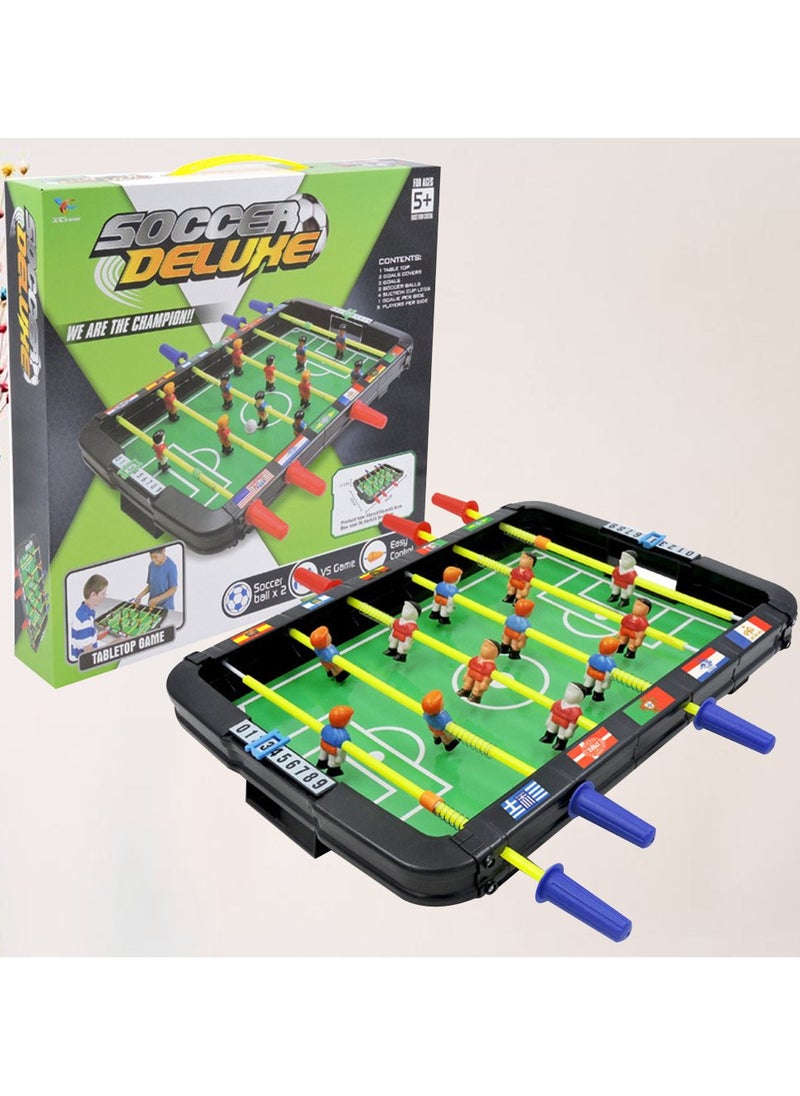 Game Table Foosball Football Soccer Tabletop Mini Set Desktop Desk Kids Heavy Duty Sports Toys Hand