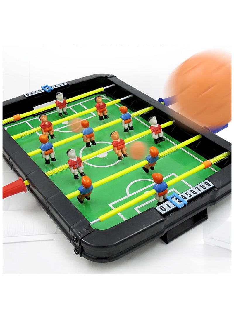 Game Table Foosball Football Soccer Tabletop Mini Set Desktop Desk Kids Heavy Duty Sports Toys Hand