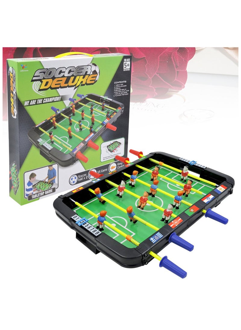 Game Table Foosball Football Soccer Tabletop Mini Set Desktop Desk Kids Heavy Duty Sports Toys Hand