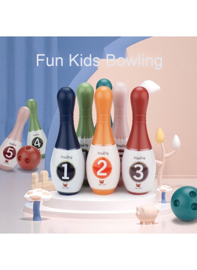 Casual Family Bowling Game for Interactive Sports Fun