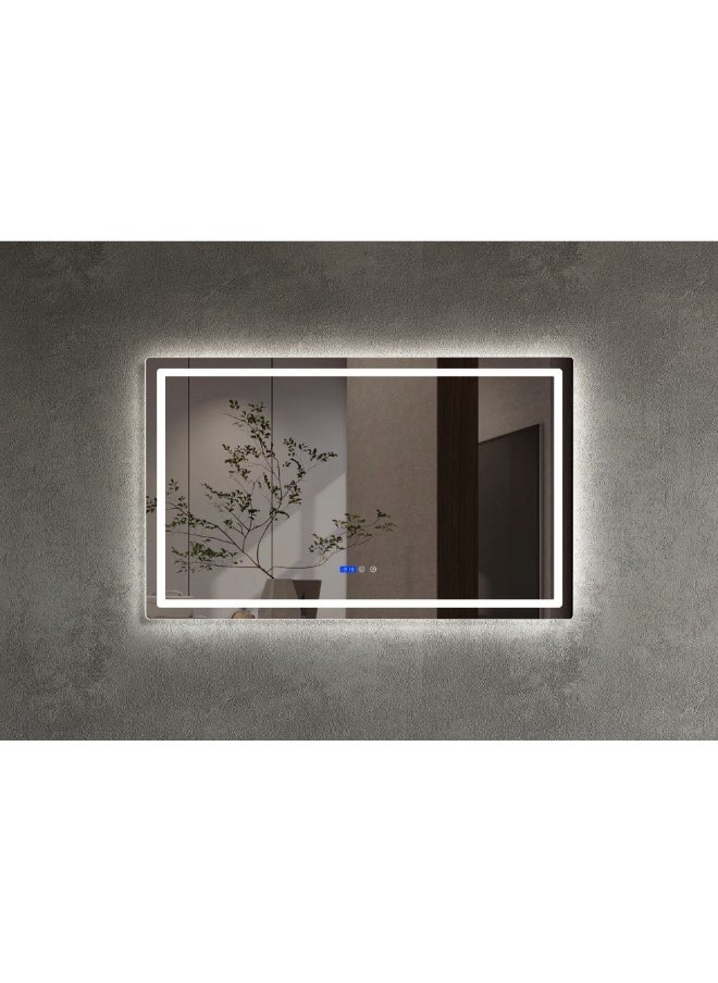 Danube Home Milano Led Mirror W/ Backlight , Antifog (Hs16477) 1300X800MM | Mirror LED Mirror For Toilet Bathroom Washroom