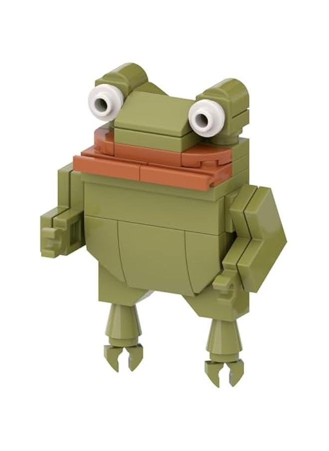 Garden Wall Building Block Toys, 3 in 1 Wirt/Greg/Beatrice/Greg's Frog Fantasy Cartoon Creative Models for Display Collection, Suitable for Adults Boys Girls Fans Kids Aged 6+ (684 PCS)