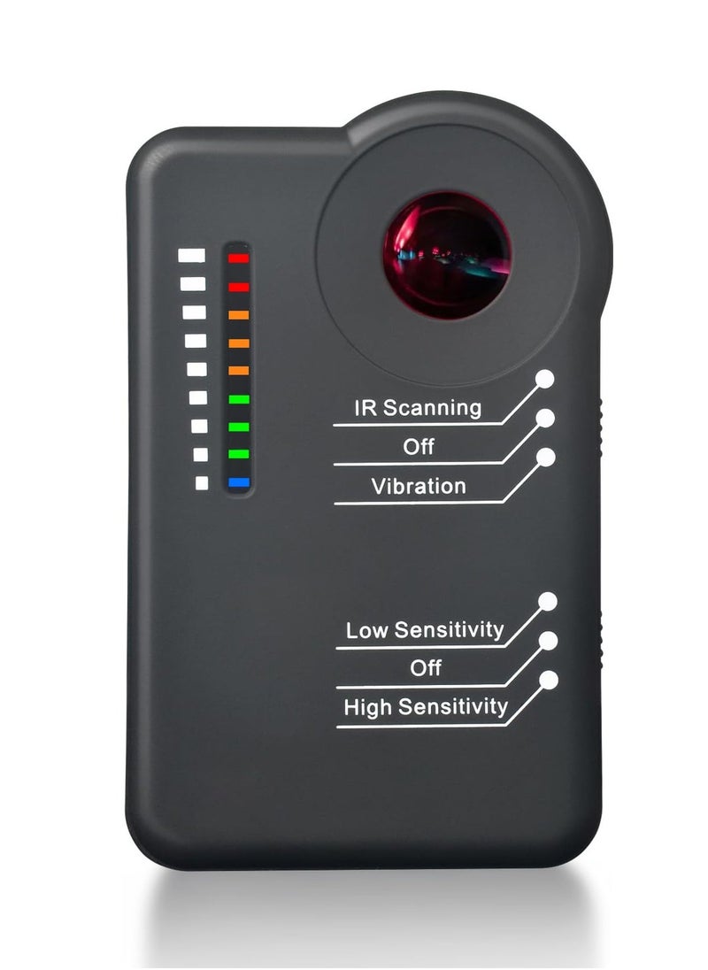 Hidden Camera Detector, Professional Anti-Spy RF Bug Sweeper, Listening Device, and Cell Phone Scanner, Versatile for Indoor and Outdoor Use, Hidden Camera Finder for Home, Office, Car, Travel, Hotel