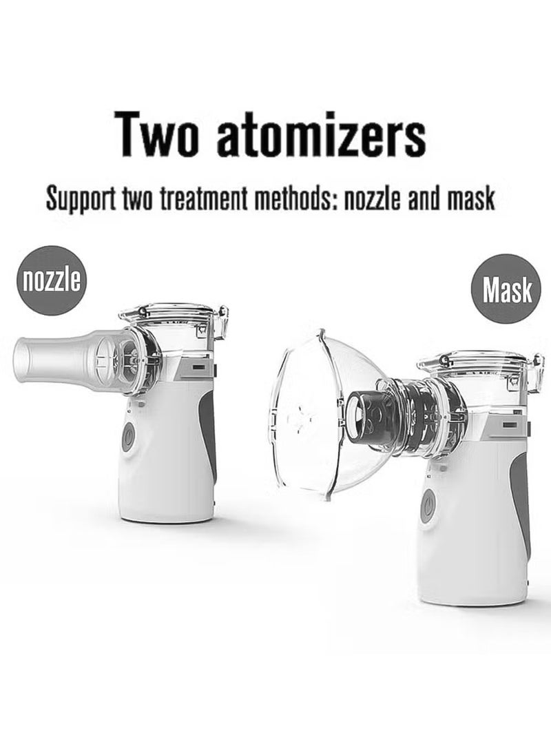 Portable Nebulizer Machine Ultrasonic Inhaler Mesh Nebulizer