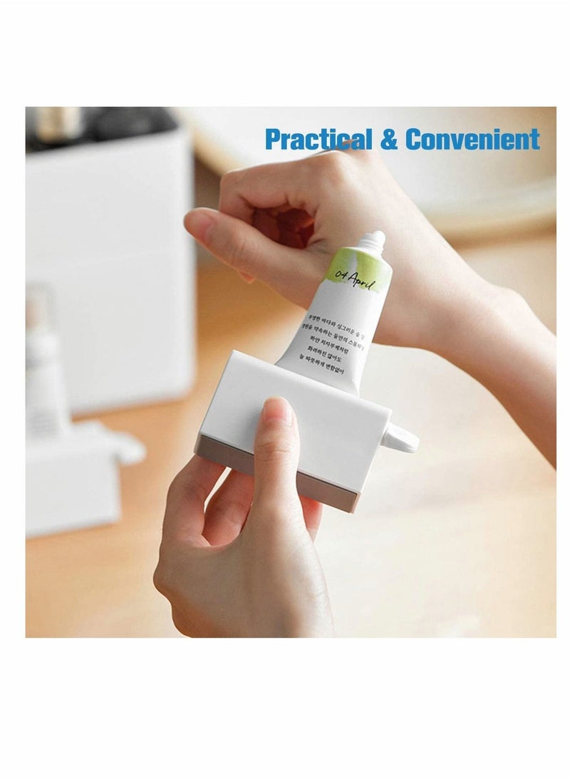 Toothpaste Squeezer, 2 Pcs Dispenser Set, Rolling Tube, for Ketchup and Cosmetics