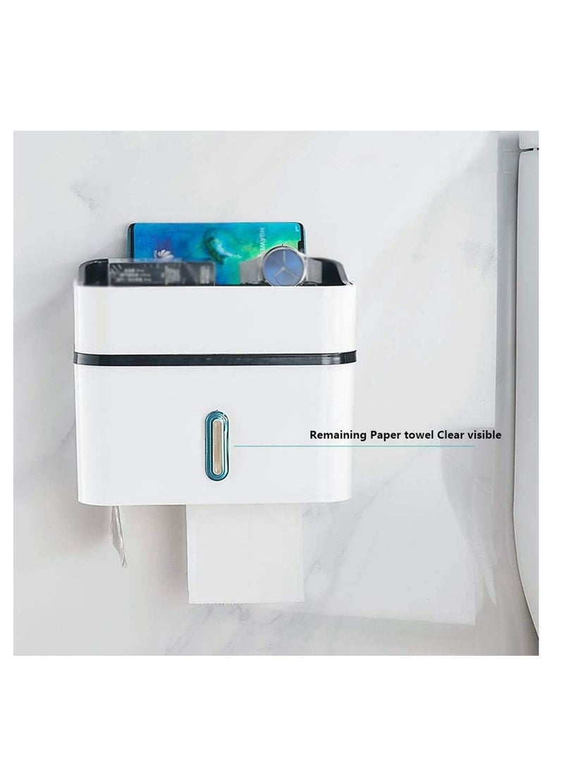Toilet Roll Holder Bathroom Tissue Box Punch Free Waterproof Toilet Paper Paper Roll Paper Hand