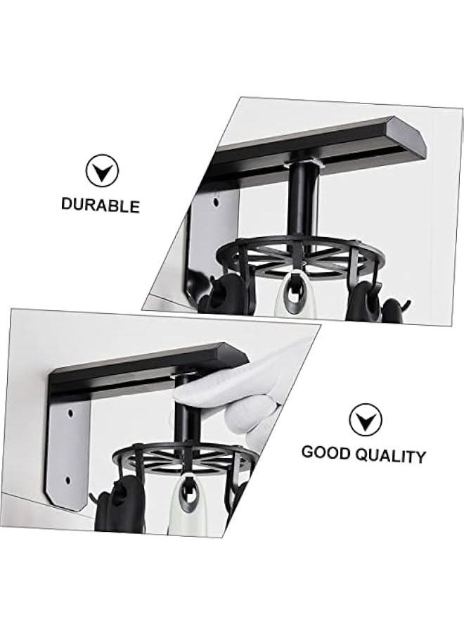 2 Sets Swivel Hook Hooks for Bathroom Kitchen Bath Towel Hook Adhesive Hooks Wall-Mounted Hooks Wall Hooks Rotating Hooks Storage Hooks