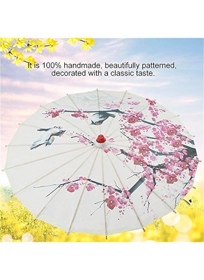 Oiled Paper Umbrella,Handmade Classical Chinese Paper Umbrella for Wedding Parties,Photography,Costumes, Cosplay,Decoration,Ect