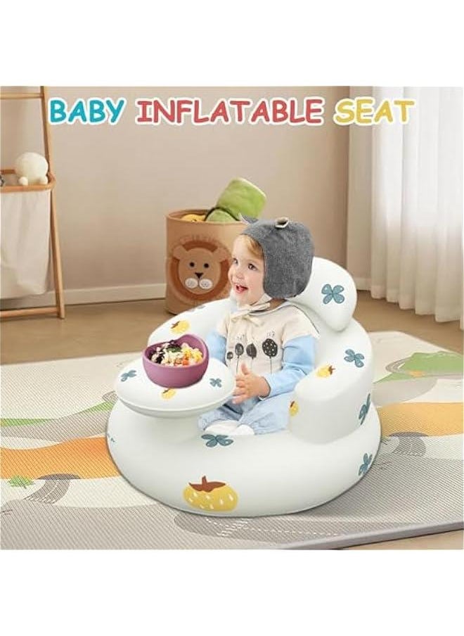 Inflatable Toddler Chair | Baby Chair | Baby Support Seat, Built in Air Pump Chair, Lightweight Toddler Seat, Soft Inflatable Baby Chair for Babies 3-36 Months, for Home Travelling