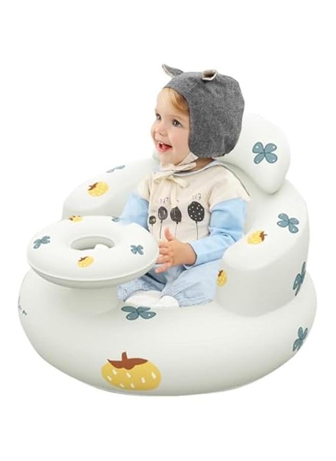 Inflatable Toddler Chair | Baby Chair | Baby Support Seat, Built in Air Pump Chair, Lightweight Toddler Seat, Soft Inflatable Baby Chair for Babies 3-36 Months, for Home Travelling