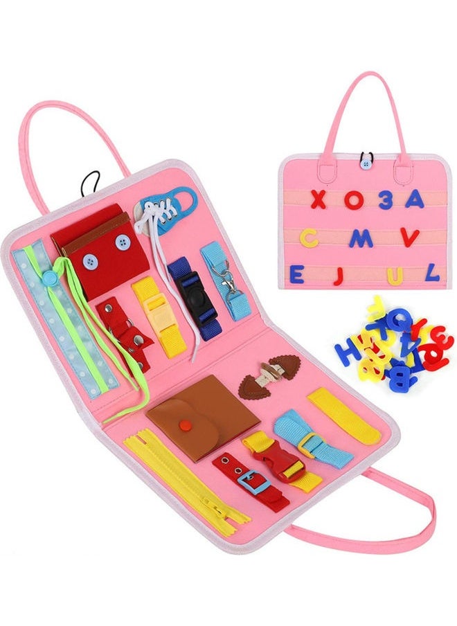 Sensory Toddler Busy Activity Board