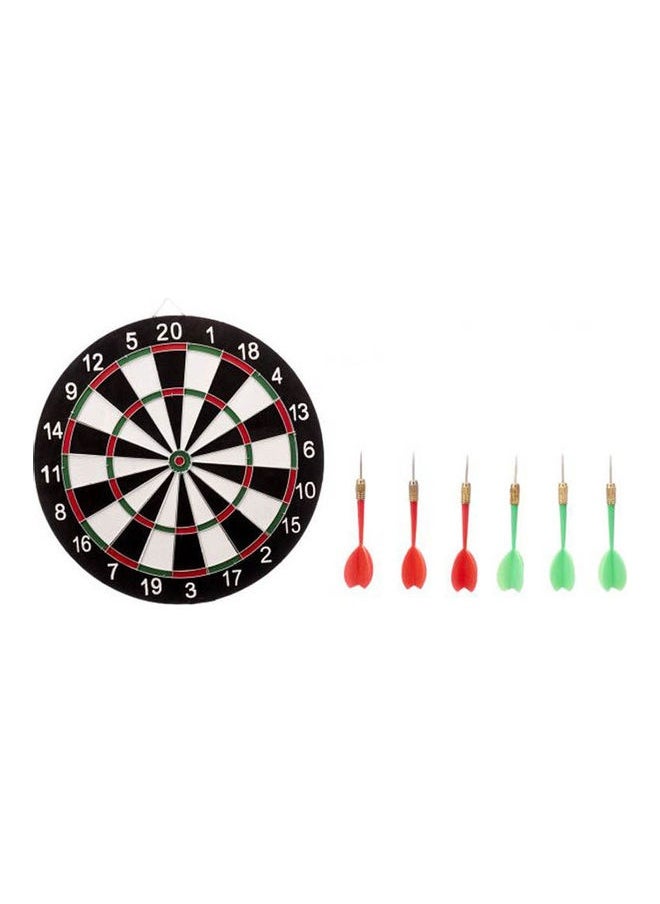 Double Sided Wall Darts Board 15inch