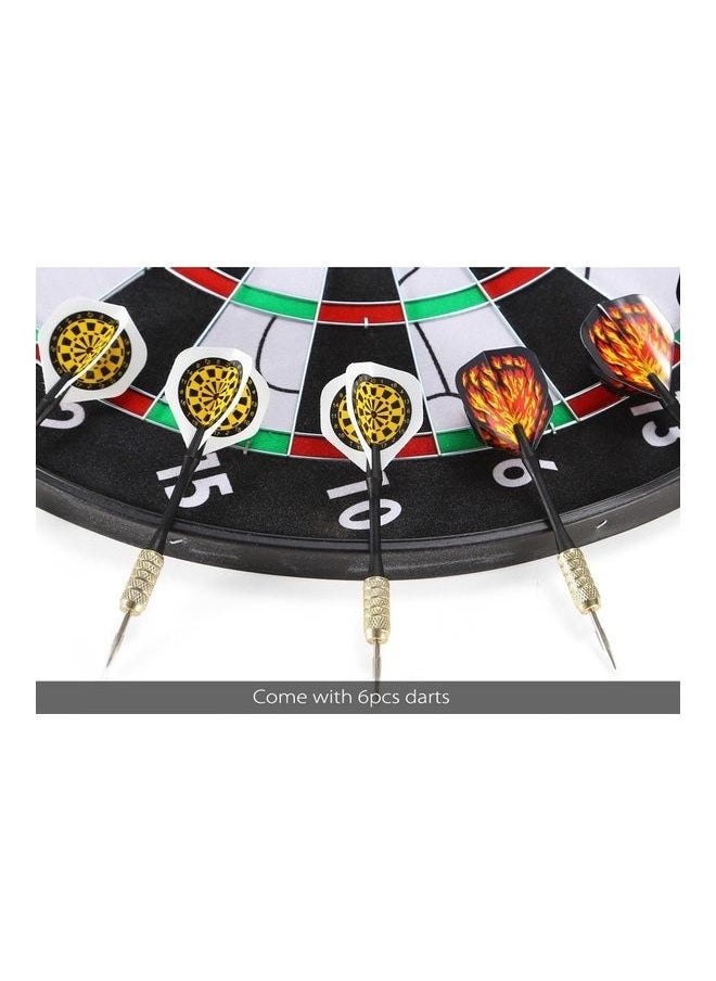 15 Inch Dart Board With 6 PCS Darts Set 15inch