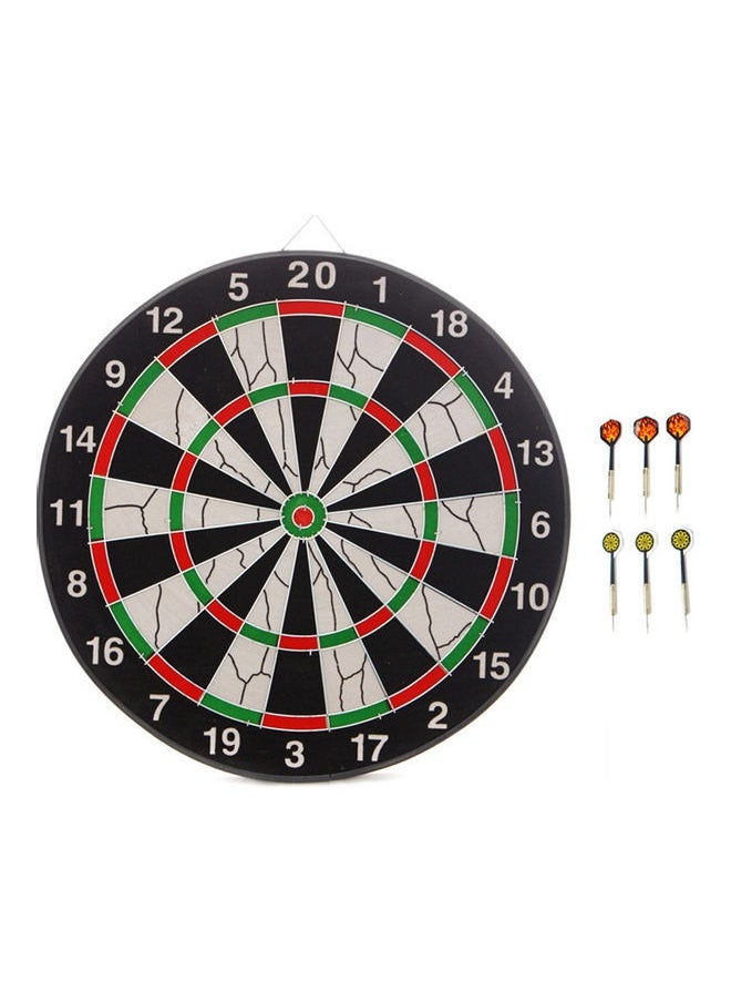 15 Inch Dart Board With 6 PCS Darts Set 15inch