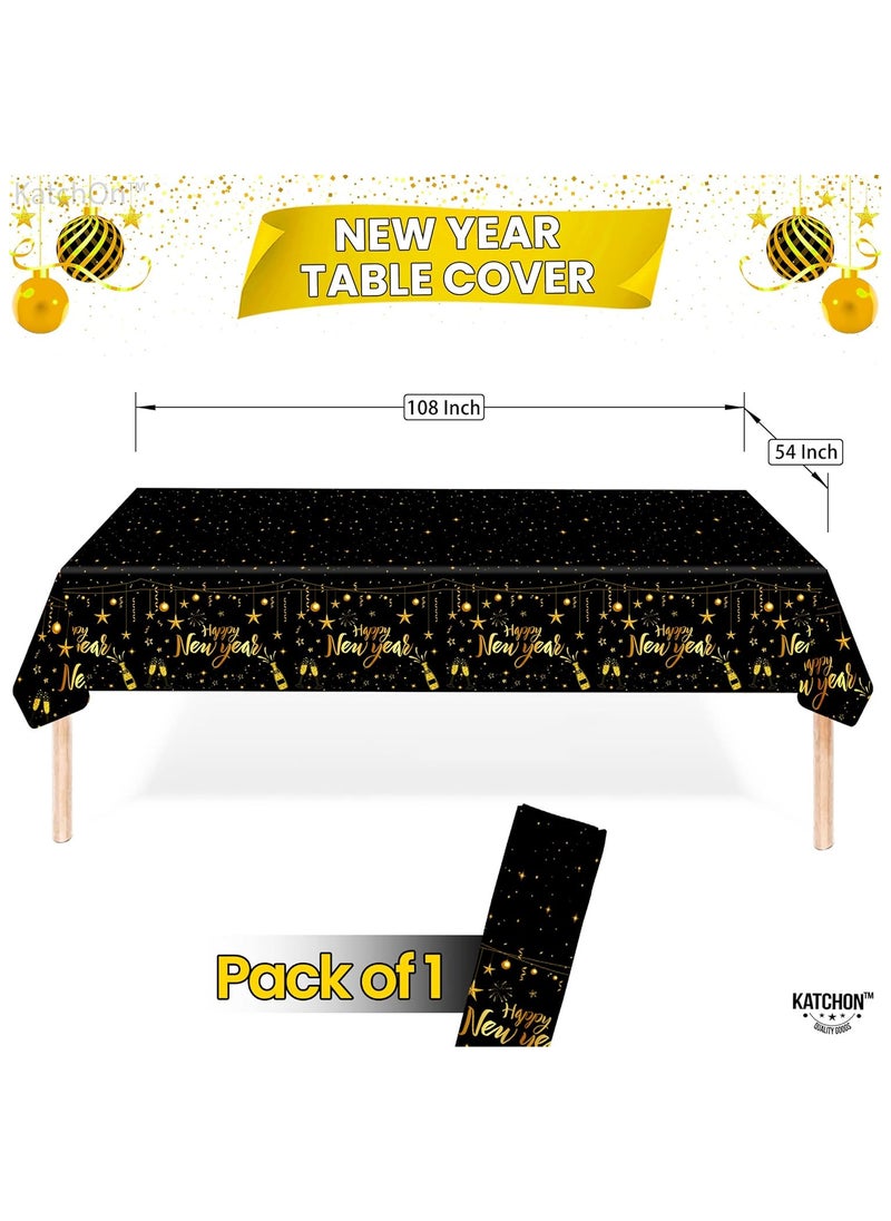 New Years Eve Plates and Napkins Set - Serves 25 Guest | Happy New Years Tableware