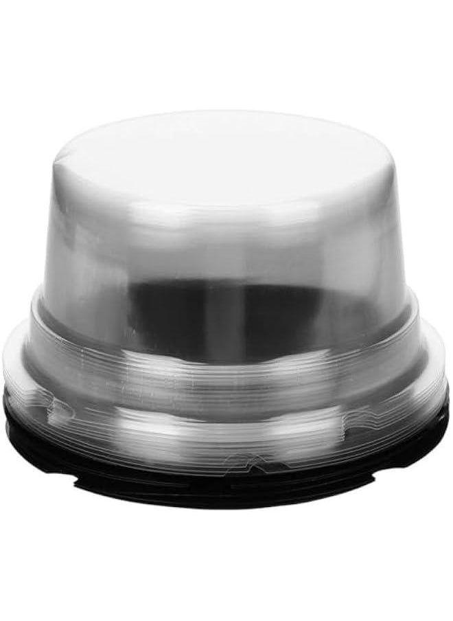 Cheesecakes 100pcs Mini Cheesecake Containers 4 Inch Small Cake Containers With Lids Clear Plastic Bakery Boxes for Cupcake Ramekins Dessert Charcuterie Paper Cups