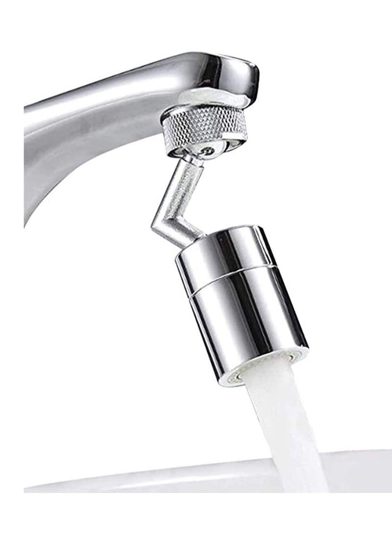 Kitchen Tap Head, Faucet Water Filters Nozzle 720° Rotatable Universal Splash Anti-Splash, Oxygen-Enriched Foam, Four-Layer Mesh, Leak-Proof with Double O-Ring