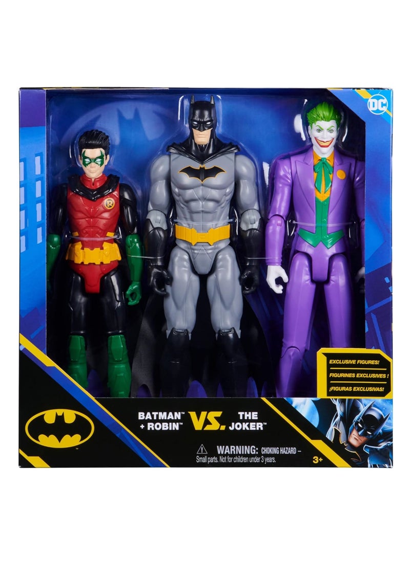 DC Batman and Robin vs. The Joker Action Figures