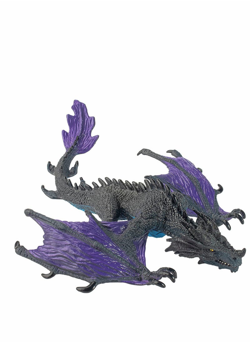 7.87 x 7.08 x 3.15 Inches Realistic Dragon Figurine Plastic Flying Dragon Model for Home Decoration