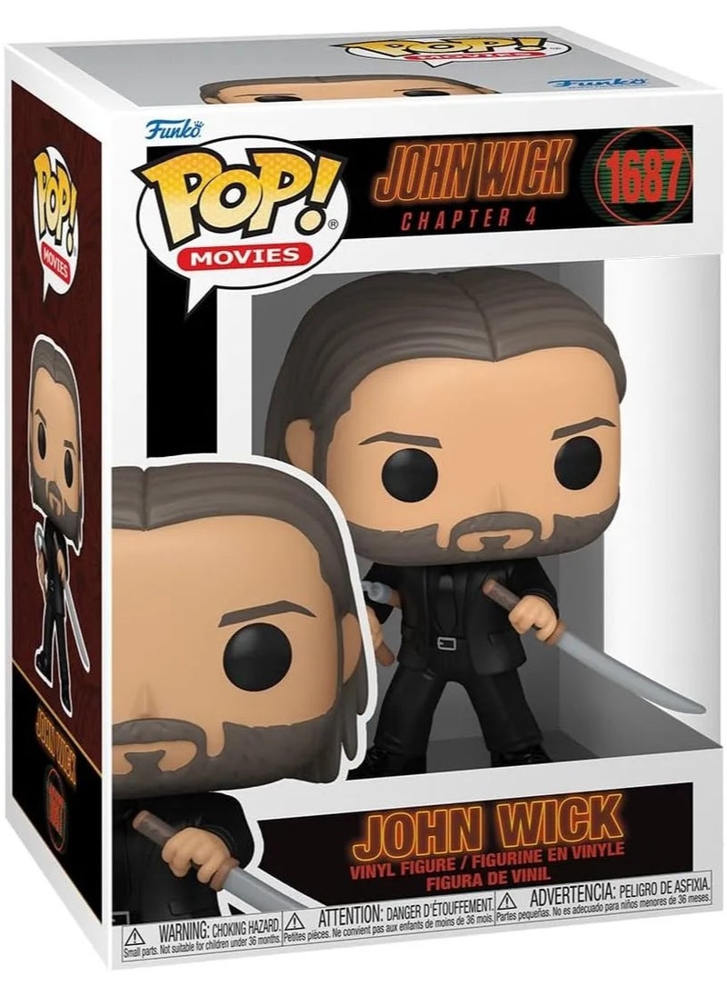 John Wick with Sword & Nunchucks