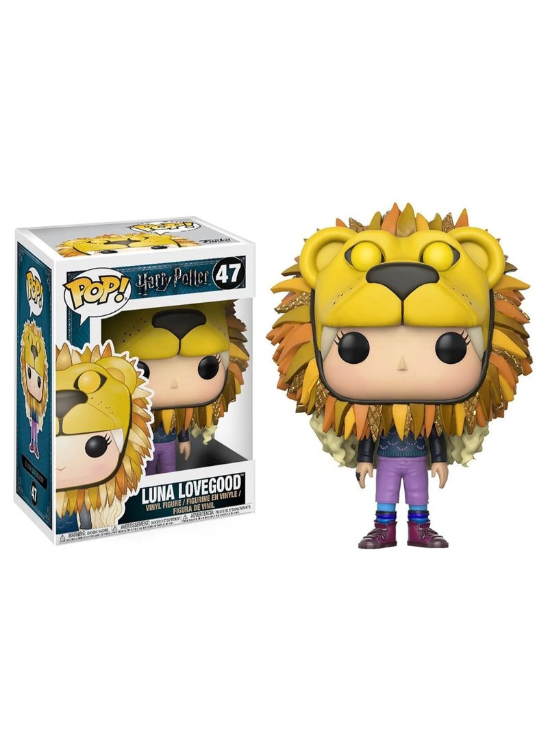 Harry Potter - Luna Lovegood With Lion Head Collectable Figure