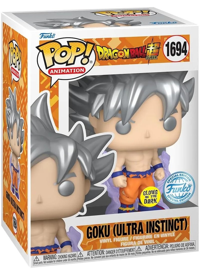 Goku Ultra Instinct Glow In The Dark Exclusive Figure