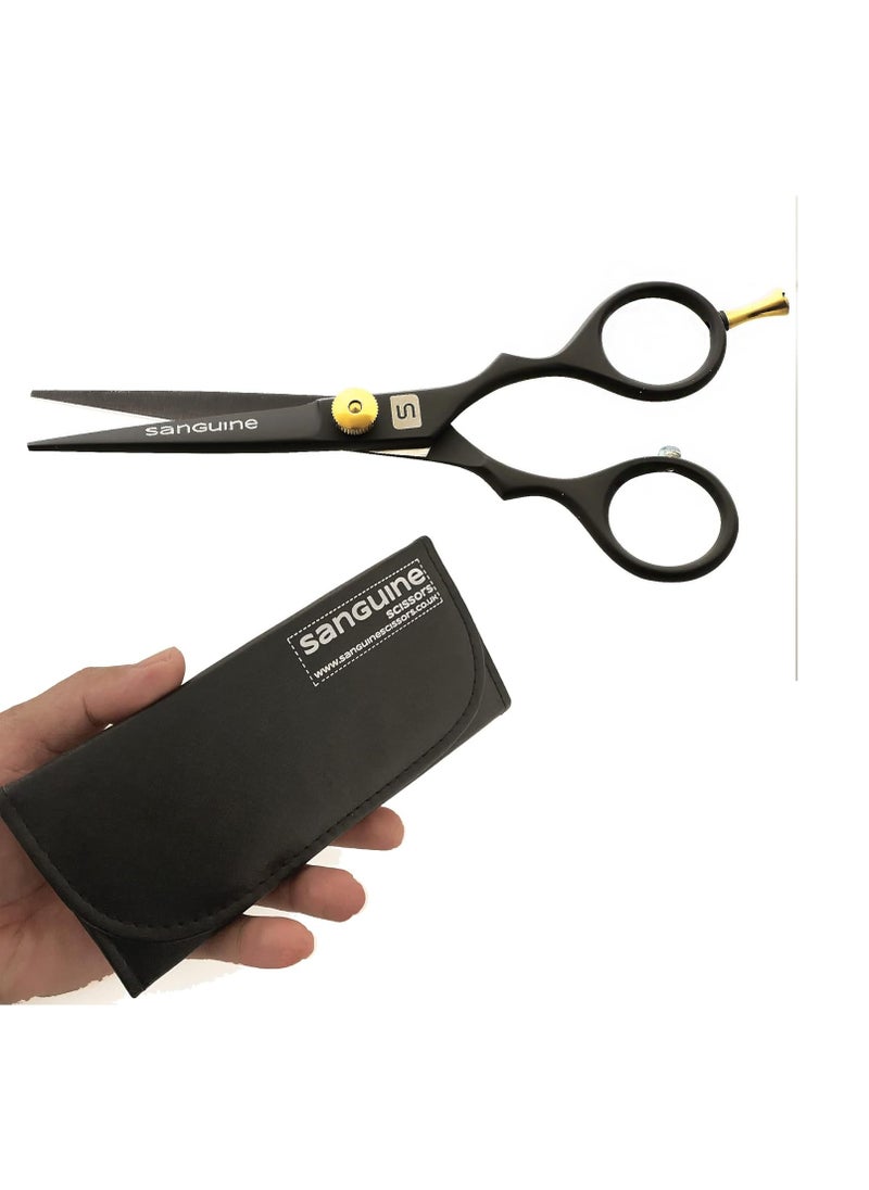 Professional Mustache Scissors, Beard Trimming Scissors, Japanese Moustache Scissors - Extremely Sharp - 5