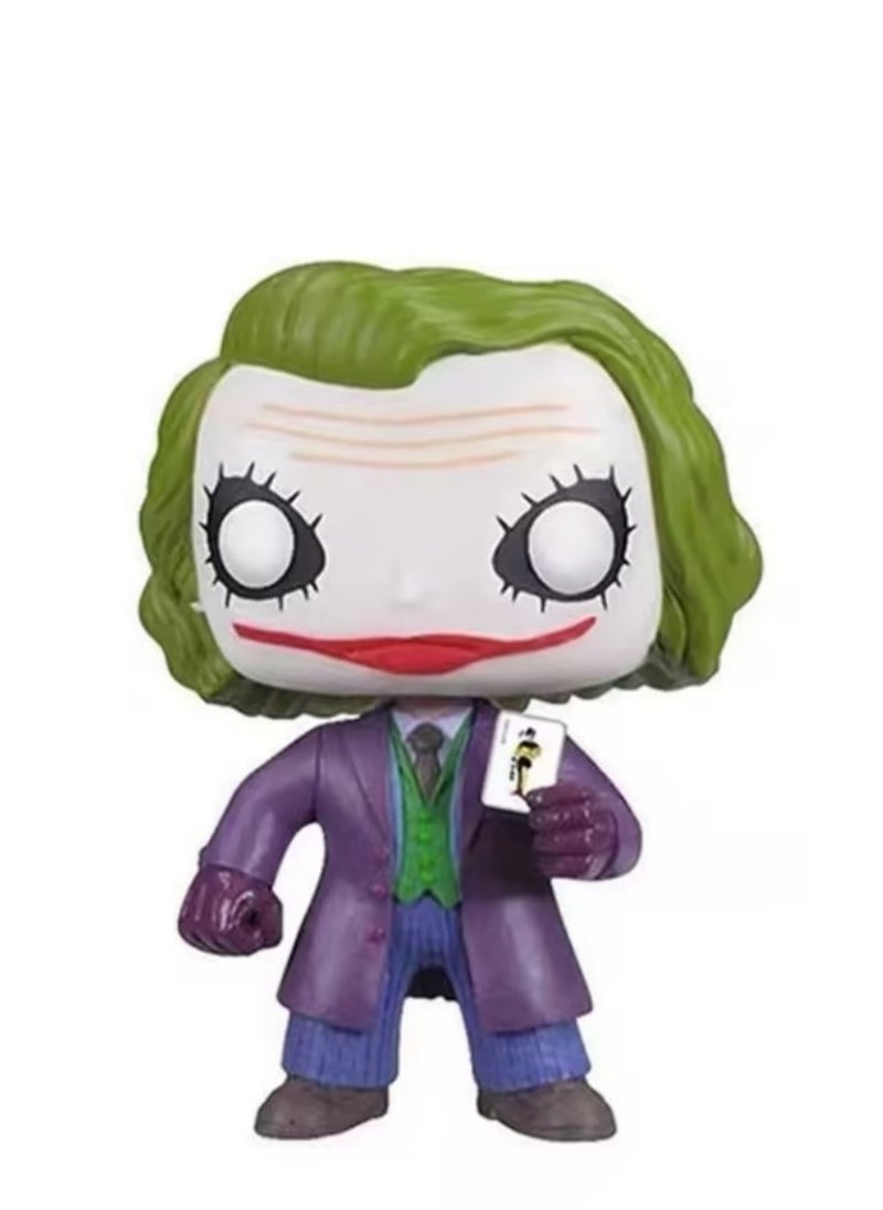 The Joker Vinyl Stylized Realistic Appeal Detailed Design Collectible Action Figure 6.35 x 6.35 x 9.53cm