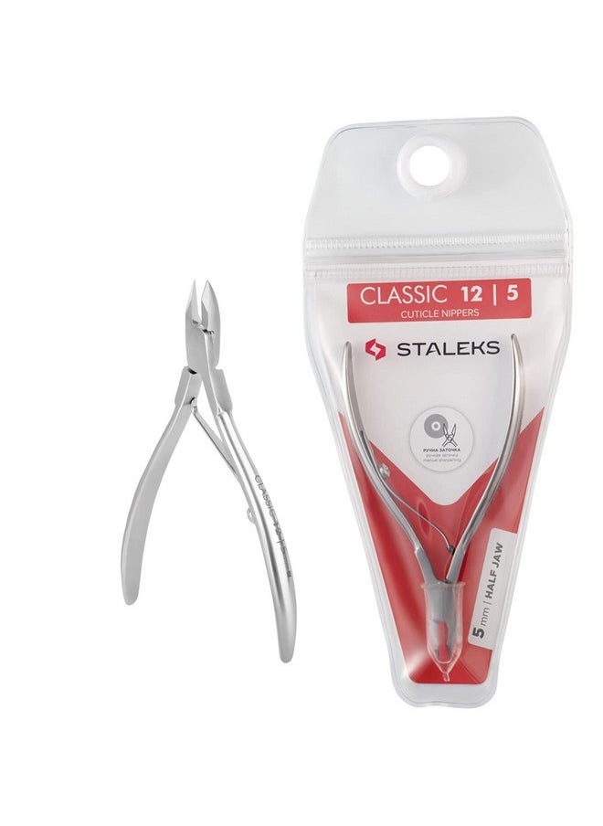 Cuticle Nippers 1/2 Jaw 0.2 Inch (5 Mm) Staleks Nc-12-5