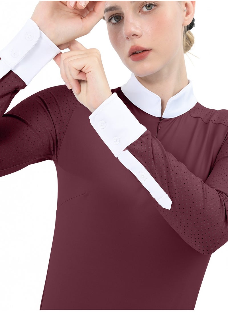 Equestrian Shirts Longsleeve Women