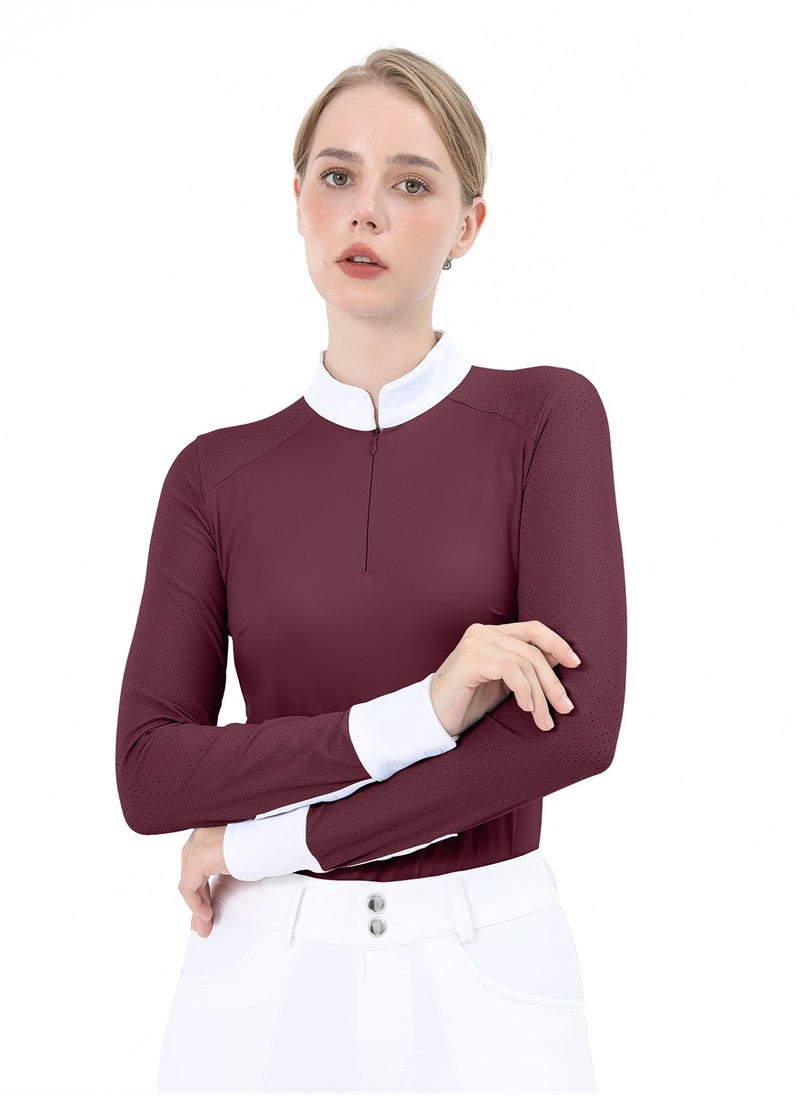 Equestrian Shirts Longsleeve Women