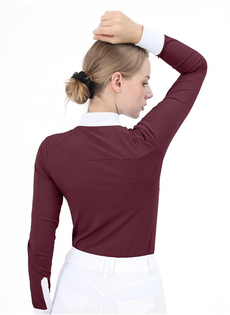 Equestrian Shirts Longsleeve Women